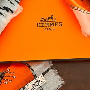 Hermes square scarf